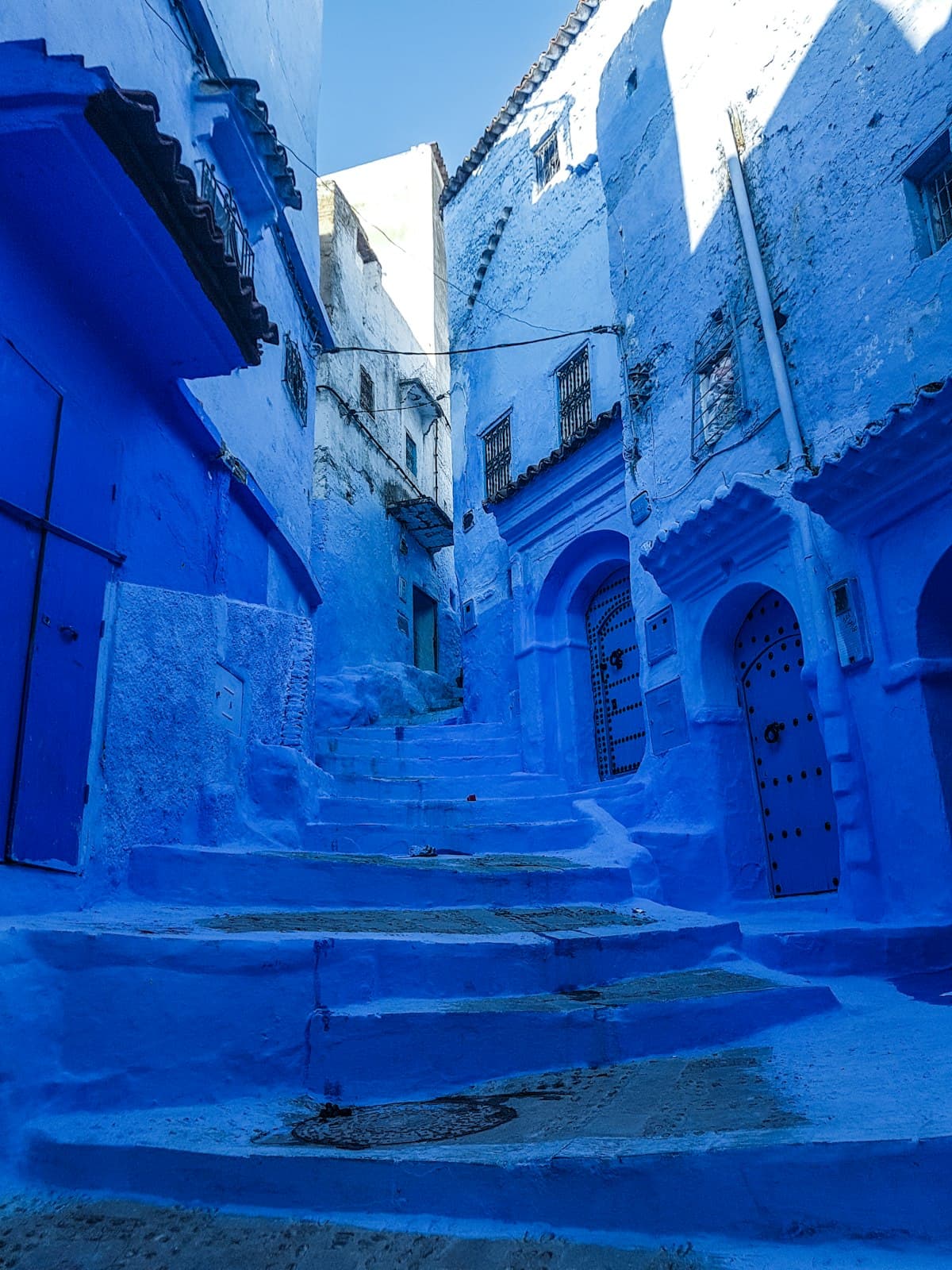 The blue streets of Chefchaouen
